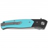 Nóż składany Bestech Swordfish Black/Light Blue G10, Satin 14C28N (BG62F)