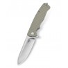 Nóż składany Bestech Grampus Beige G10, Stonewashed/Satin D2 (BG02C)