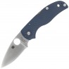 Nóż składany Spyderco Native 5 Cobalt Blue G10, Satin CPM SPY27 by Sal Glesser (C41GPCBL5)