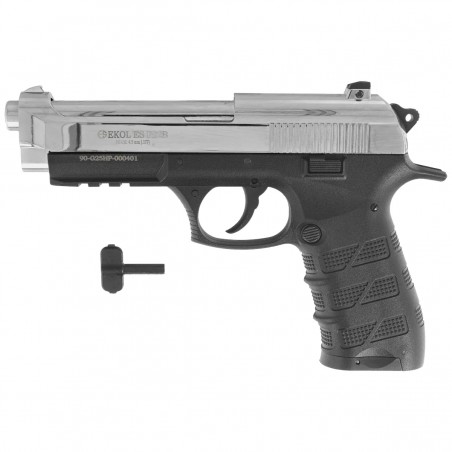 Pistolet wiatrówka EKOL Voltran ES P92B Shiny 4.5 mm, Blow Back Pistolet wiatrówka EKOL Voltran ES P92B Shiny 4.5 mm, Blow Back