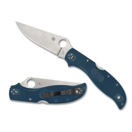 Nóż składany Spyderco Stretch 2 XL Lightweight Blue FRN, Satin K390 by Sal Glesser (C258FPK390) Nóż składany Spyderco Stretch 2 XL Lightweight Blue FRN, Satin K390 by Sal Glesser (C258FPK390)