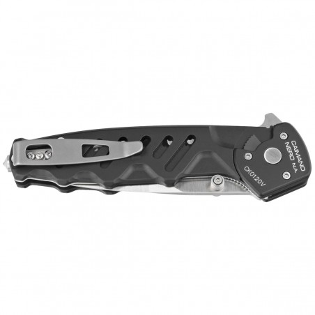 Nóż składany Extrema Ratio Caimano Nero N.A. Black Aluminium, Satin N690 (04.1000.0166/SAT/BLK) Nóż składany Extrema Ratio Caimano Nero N.A. Black Aluminium, Satin N690 (04.1000.0166/SAT/BLK)