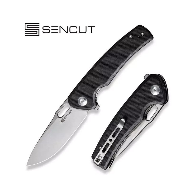 Nóż składany Sencut Vesperon Black G10, Satin 9Cr18MoV (S20065-1)