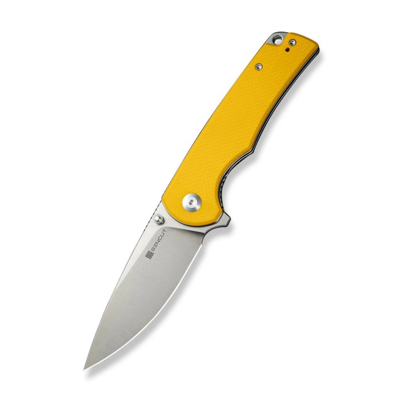 Nóż składany Sencut Praktisk Yellow G10, Satin 9Cr18MoV (S24019-2)