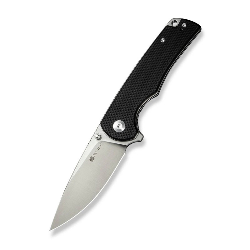 Nóż składany Sencut Praktisk Black G10, Satin 9Cr18MoV (S24019-1)
