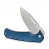 Nóż składany Sencut Skarnax Blue Canvas Micarta, Satin 9Cr18MoV (S24025-3)
