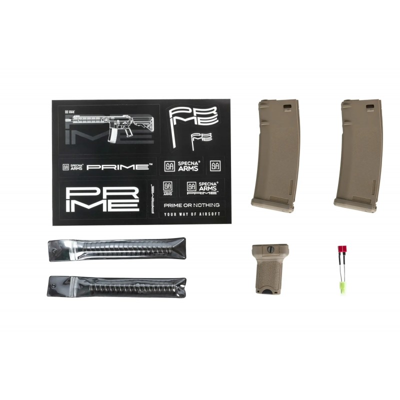 Karabinek ASG Specna Arms SA-PH21 PRIME™ Aster II ETU z silnikiem bezszczotkowym Chaos Bronze