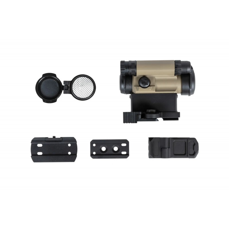 Kolimator JJ Airsoft M5 z 3 montażami Tan