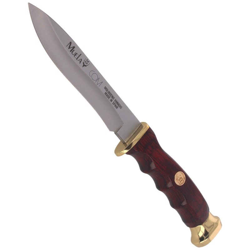 Nóż Muela COMF-10 Pakka Wood, Satin X50CrMoV15