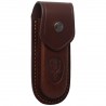 Etui na nóż Muela Folding Knife Leather Sheat, Brown 140x58mm (F/10)