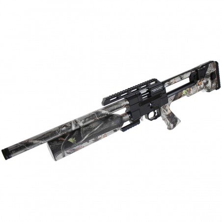 Wiatrówka PCP Reximex Throne Gen 2 G1 Camo 5.5 mm z regulatorem i tłumikiem Wiatrówka PCP Reximex Throne Gen 2 G1 Camo 5.5 mm z regulatorem i tłumikiem