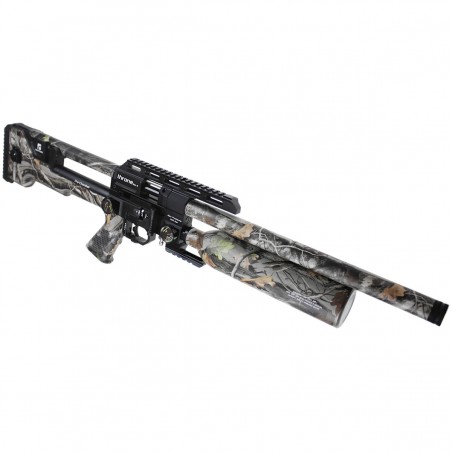 Wiatrówka PCP Reximex Throne Gen 2 G1 Camo 5.5 mm z regulatorem i tłumikiem Wiatrówka PCP Reximex Throne Gen 2 G1 Camo 5.5 mm z regulatorem i tłumikiem