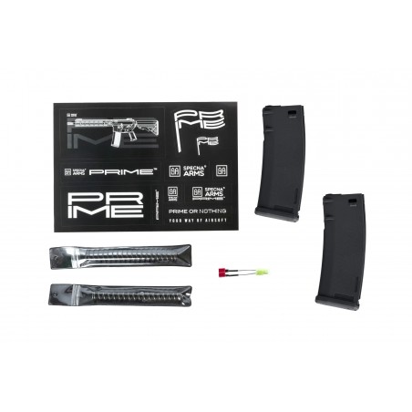 Karabinek ASG Specna Arms SA-PH22 PRIME™ Aster II ETU z silnikiem bezszczotkowym Czarny