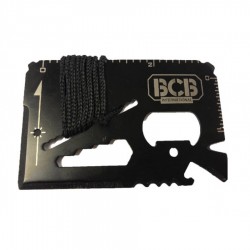 Karta survivalowa BCB Mini Work Tool Black