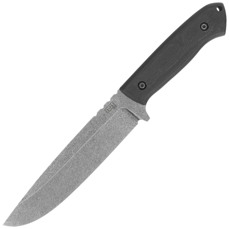 Nóż Za-Pas Expendable Black G10, Acid Stonewashed NMV (EX-ST-G10-BL)