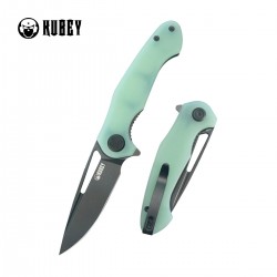 Nóż składany Kubey Dugu Jade G10, Blackwashed 14C28N (KU210K)