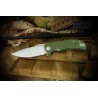 Nóż składany Spartan Blades Astor Green G10, Tumbled CTS-XHP by Les George (SFBL8GR)