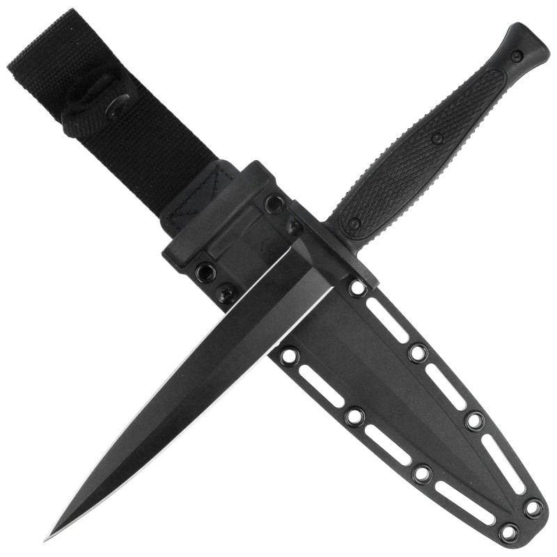 Nóż Spartan Blades George Raider Black G10, Black Powder SK5 by Les George (SBBL3BK)