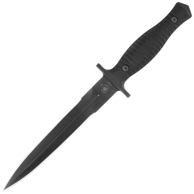 Nóż Spartan Blades George V14 Dagger D/E Black G10, Black PVD MagnaCut by Les George (SB27BKBKKYBK)