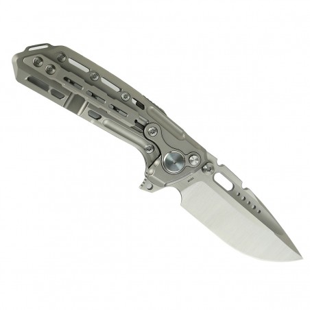 Nóż składany Reate TX228 LE No 084/200 Bead Blasted Titanium, Bead Blasted Titanium Clip, Satin M390 (TX228 TBB.TBB.SAT) Nóż składany Reate TX228 LE No 084/200 Bead Blasted Titanium, Bead Blasted Titanium Clip, Satin M390 (TX228 TBB.TBB.SAT)