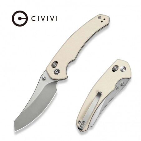 Nóż składany Civivi Sixgill Ivory G10, Satin Nitro-V by Gavko Knives (C24050-2) Nóż składany Civivi Sixgill Ivory G10, Satin Nitro-V by Gavko Knives (C24050-2)