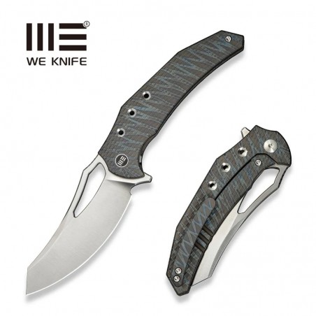 Nóż składany WE Knife Epaulette Tiger Stripes Titanium, Satin M390 by Gavko Knives (WE24024-2) Nóż składany WE Knife Epaulette Tiger Stripes Titanium, Satin M390 by Gavko Knives (WE24024-2)
