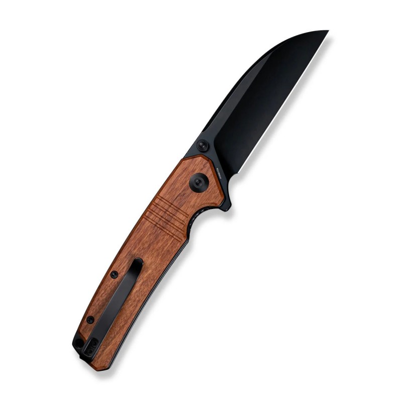 Nóż składany Sencut Awassi Guibourtia Wood, Black 9Cr18MoV (S24065-3)