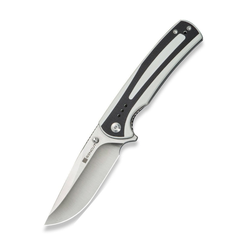 Nóż składany Sencut Regnator White / Black G10, Satin 9Cr18MoV (S24057-3)