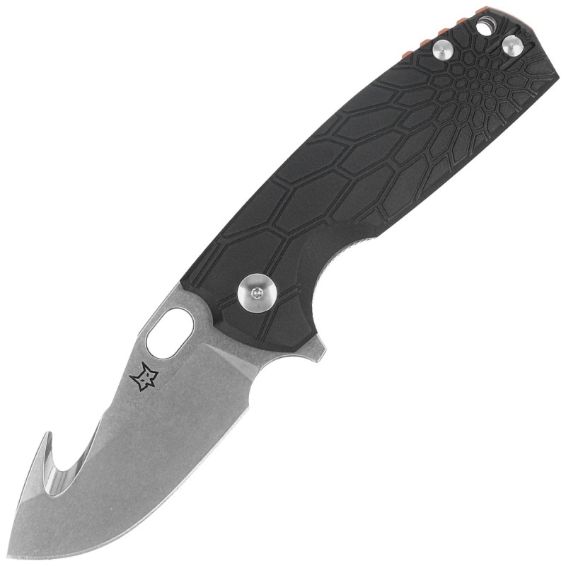 Nóż składany Fox Core Hunter Black FRN, Stonewashed Becut by Jesper Voxnæs (FX-624 B)