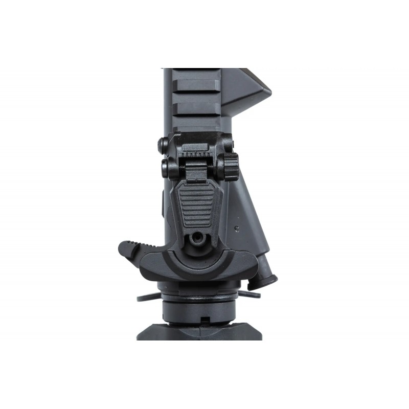 Karabinek ASG Specna Arms RRA SA-E24 HAL ETU™ Czarny z pomarańczowym urządzeniem wylotowym