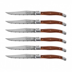 Nóż Laguiole do steków z stali nierdzewnej 6 sztuk w...