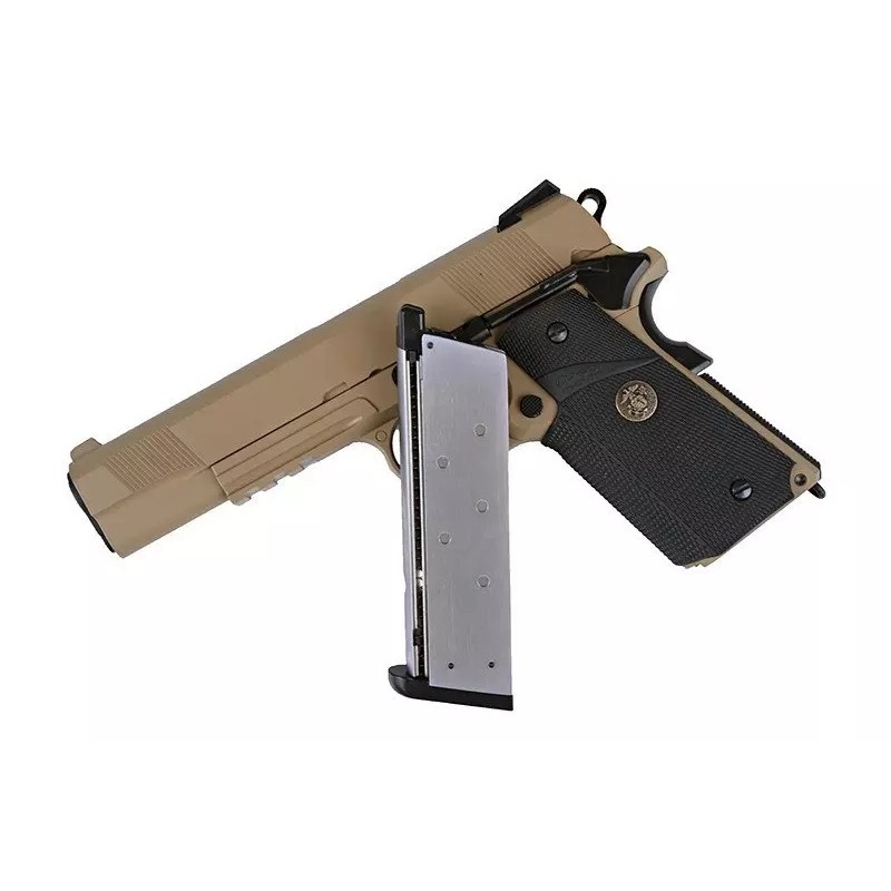 Replika pistoletu MEU (Rail Version) - tan