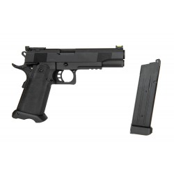 Replika pistoletu ELITE MK I 5.1"  Green Gas - Czarny