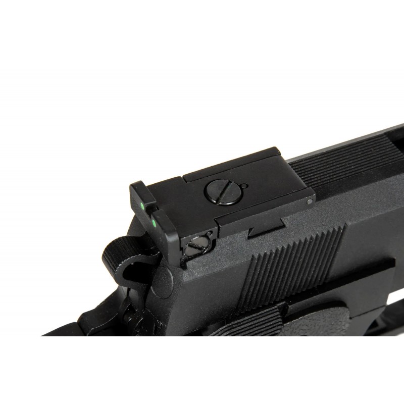 Replika pistoletu ELITE MK I 5.1"  CO2 - Czarny