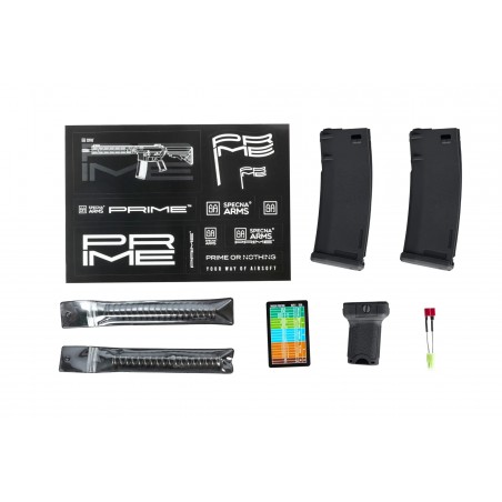 Karabinek ASG Specna Arms RRA SA-P05 PRIME™ HAL™ ETU Light Ops Stock Wersja High Torque Czarny