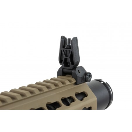 Karabinek ASG Specna Arms RRA SA-P07 PRIME™ HAL™ ETU Light Ops Stock Wersja High Torque Half-Tan