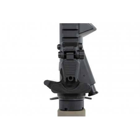 Karabinek ASG Specna Arms RRA SA-P07 PRIME™ HAL™ ETU Light Ops Stock Wersja High Torque Half-Tan