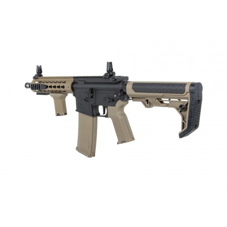 Karabinek ASG Specna Arms RRA SA-P08 PRIME™ HAL™ ETU Light Ops Stock Wersja High Torque Half-Tan
