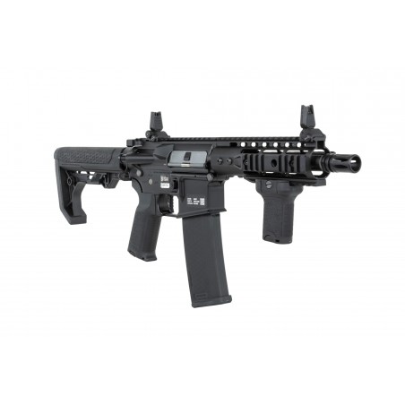 Karabinek ASG Specna Arms RRA SA-P12 PRIME™ HAL™ ETU Light Ops Stock Wersja High Torque Czarny