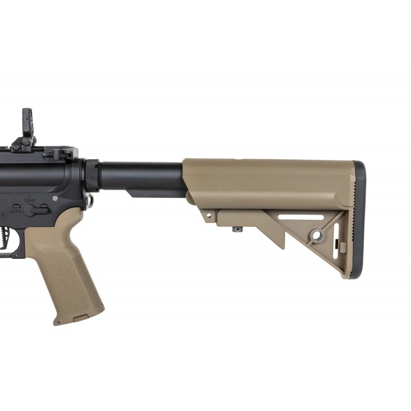 Karabinek ASG Specna Arms RRA SA-P14 PRIME™ Aster II ETU z silnikiem bezszczotkowym Half-Tan