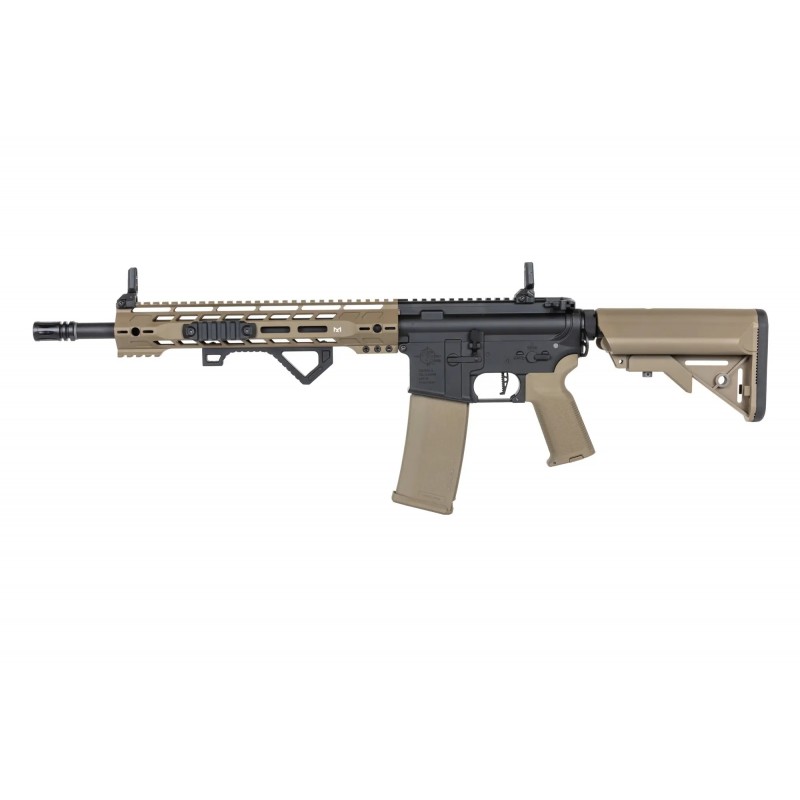 Karabinek ASG Specna Arms RRA SA-P14 PRIME™ Aster II ETU z silnikiem bezszczotkowym Half-Tan