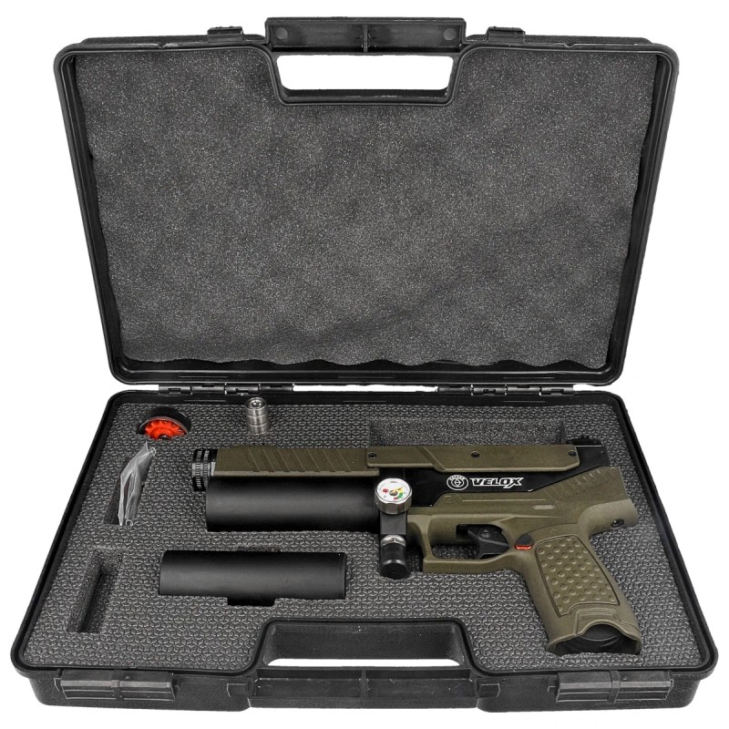 Pistolet wiatrówka Semi Auto PCP Hatsan Velox Olive Drab 5.5 mm