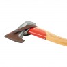 Siekiera rozłupująca Adler Short Splitter Black / Red Hickory Wood, C45 Carbon Steel (230.0H125A011)