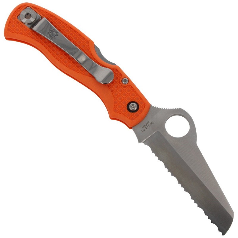 Nóż Spyderco Rescue 79mm FRN Orange (C45SOR)