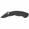 Nóż składany Spyderco Military G-10 Black / Black Blade (C36GPBK)