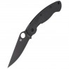 Nóż składany Spyderco Military G-10 Black / Black Blade (C36GPBK)