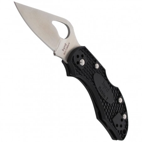 Nóż Spyderco Byrd Robin 2 FRN Black, Plain (BY10PBK2) Nóż Spyderco Byrd Robin 2 FRN Black, Plain (BY10PBK2)
