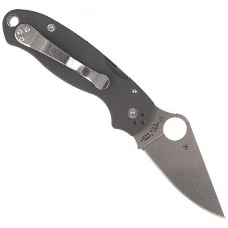 Nóż składany Spyderco Para 3 G-10 Dark Gray Maxamet Plain (C223GPDGY) Nóż składany Spyderco Para 3 G-10 Dark Gray Maxamet Plain (C223GPDGY)