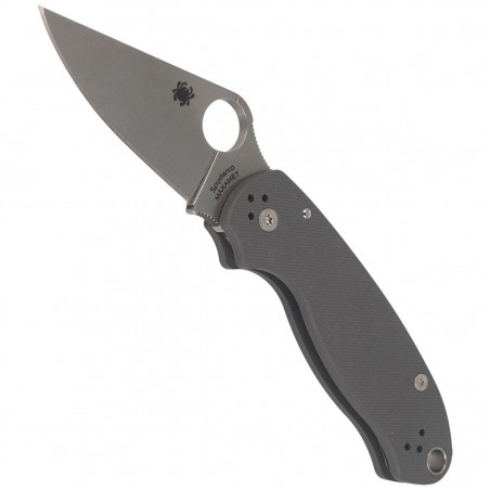 Nóż składany Spyderco Para 3 G-10 Dark Gray Maxamet Plain (C223GPDGY) Nóż składany Spyderco Para 3 G-10 Dark Gray Maxamet Plain (C223GPDGY)