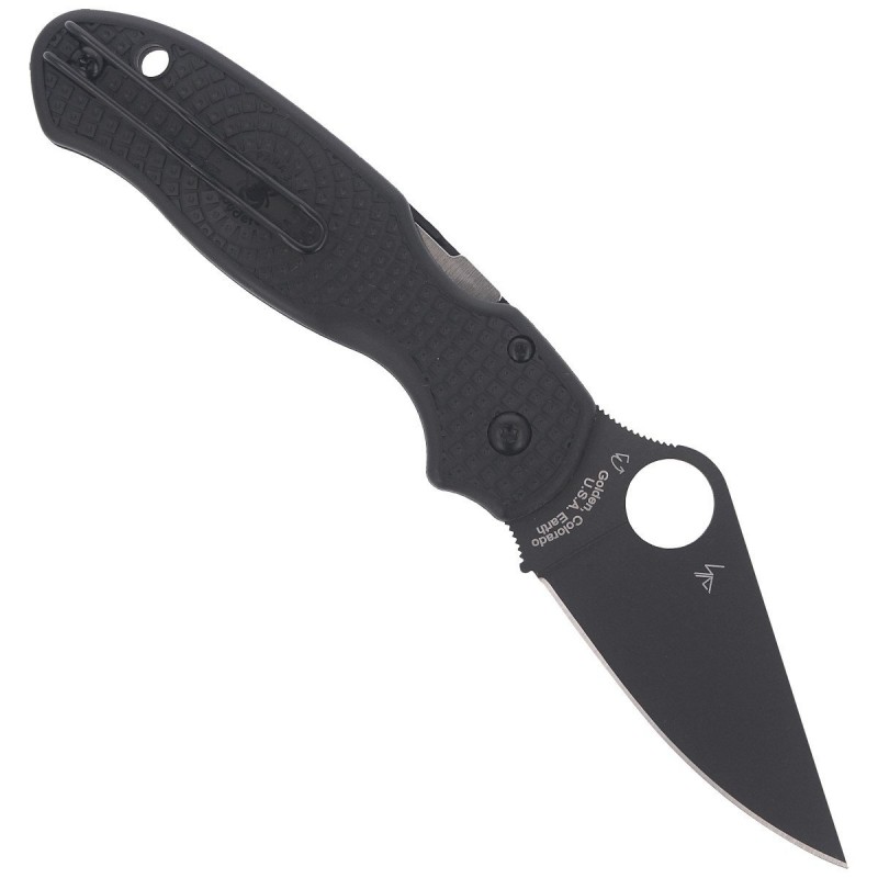 Nóż składany Spyderco Para 3 Black FRN, Black DLC CTS BD1N (C223PBBK)
